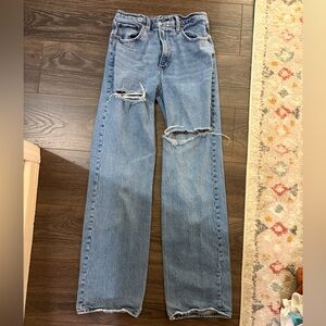 Abercrombie High Rise 90’s Relaxed Jeans